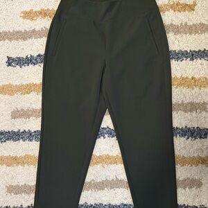 Athleta Endless High Rise Pant Olive Green